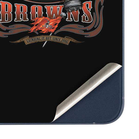 Liquid Blue NFL Cleveland Browns Running Back Galaxy A35 5G Skin